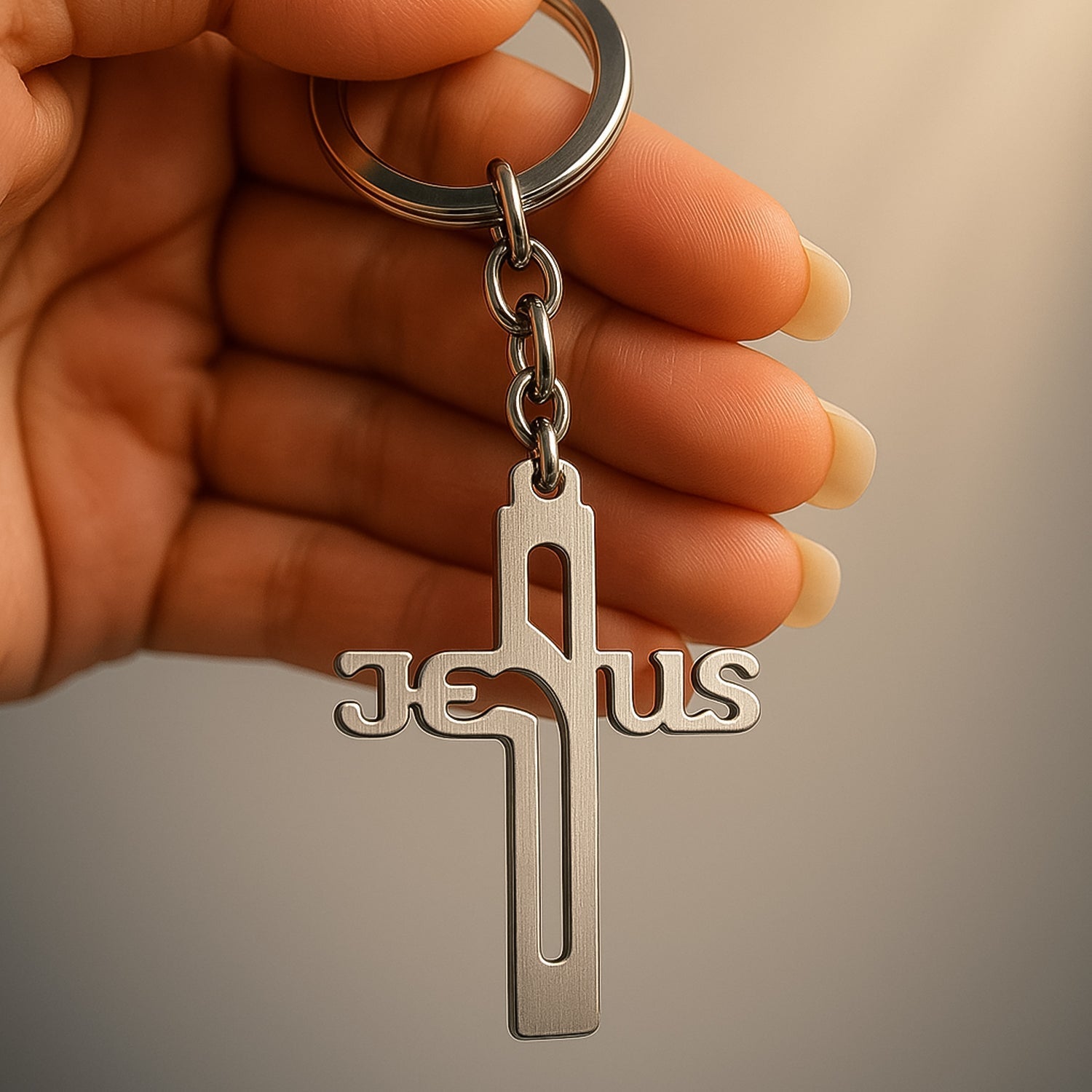 Premium Metal Cross Key Holder Premium Metal Cross Key Holder